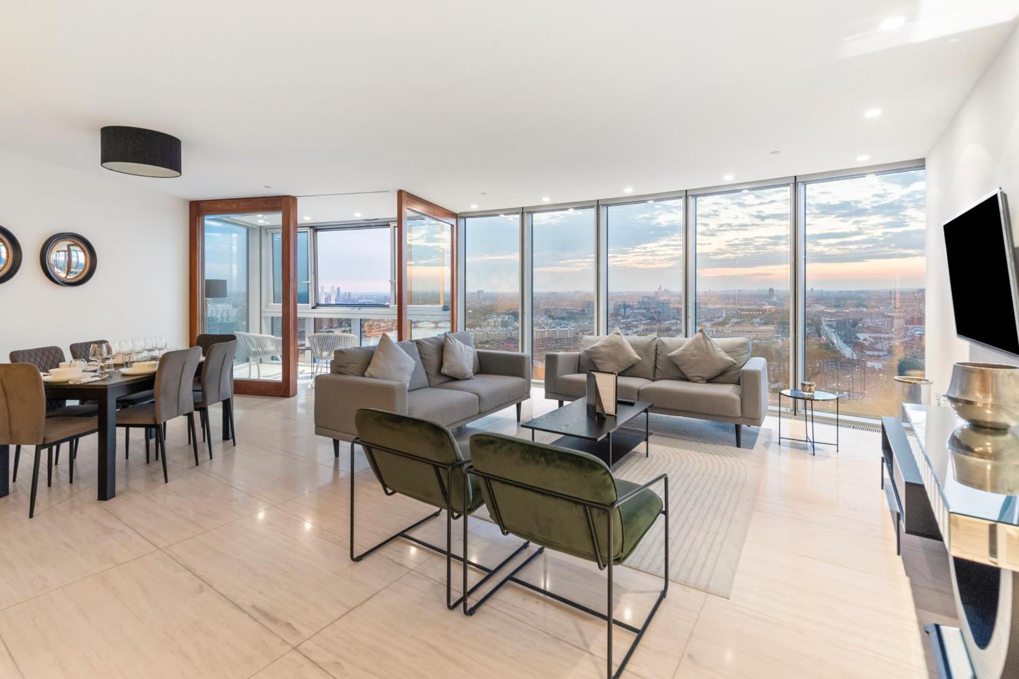 Skyline Views Luxury 3 Bedroom Free Parking London
