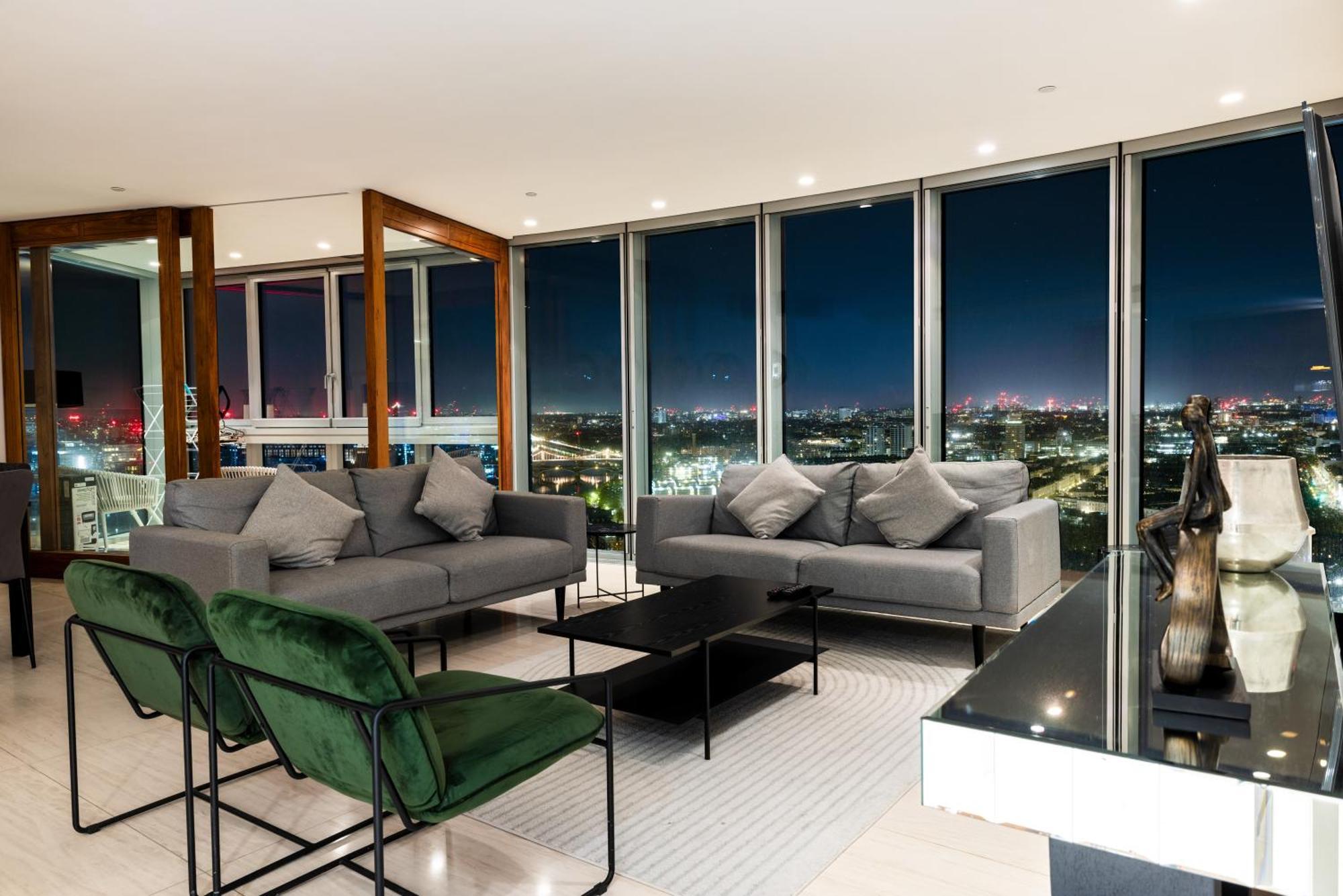 Skyline Views Luxury 3 Bedroom Free Parking Appartement Londres