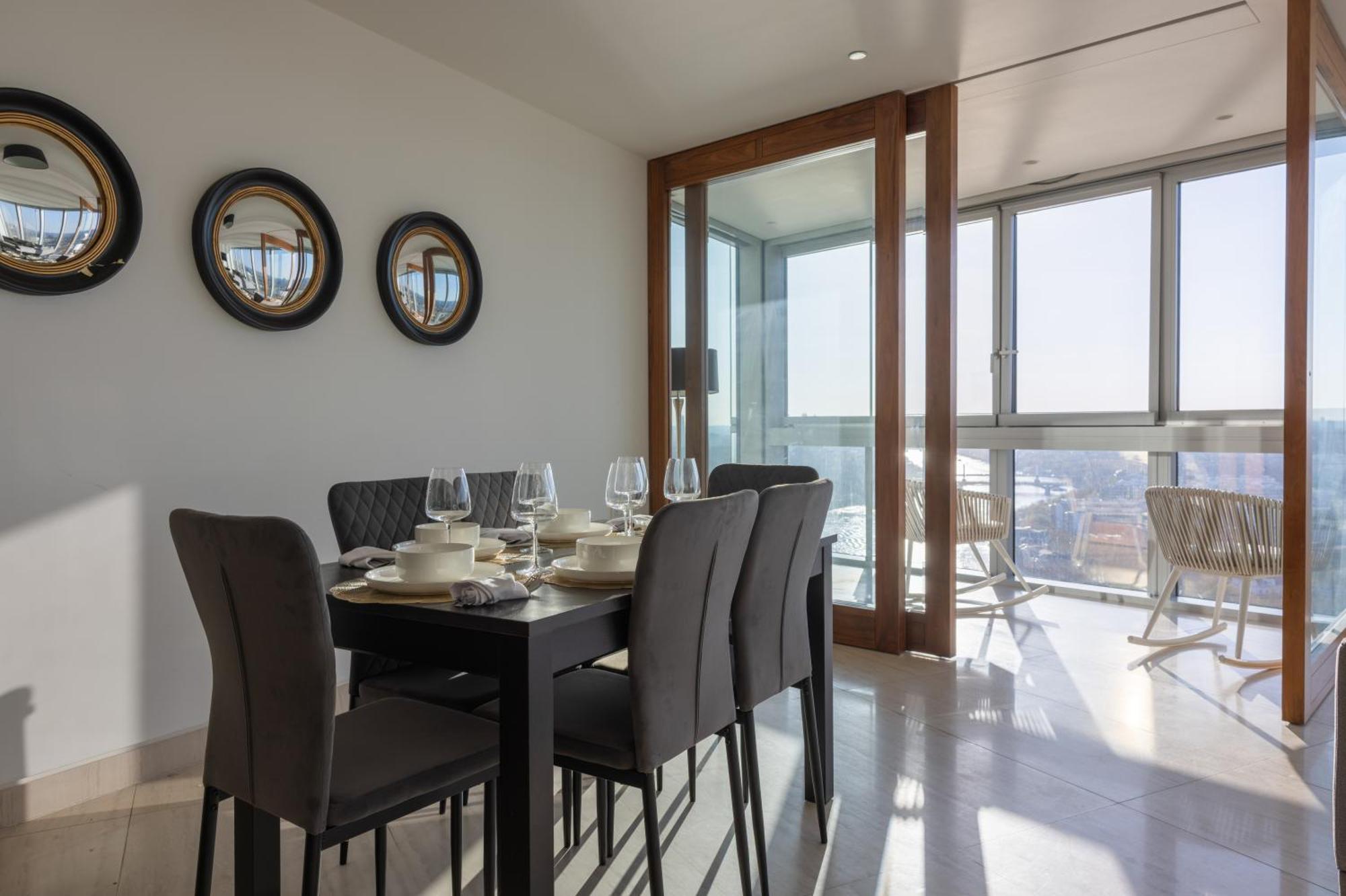 Appartement Skyline Views Luxury 3 Bedroom Free Parking *