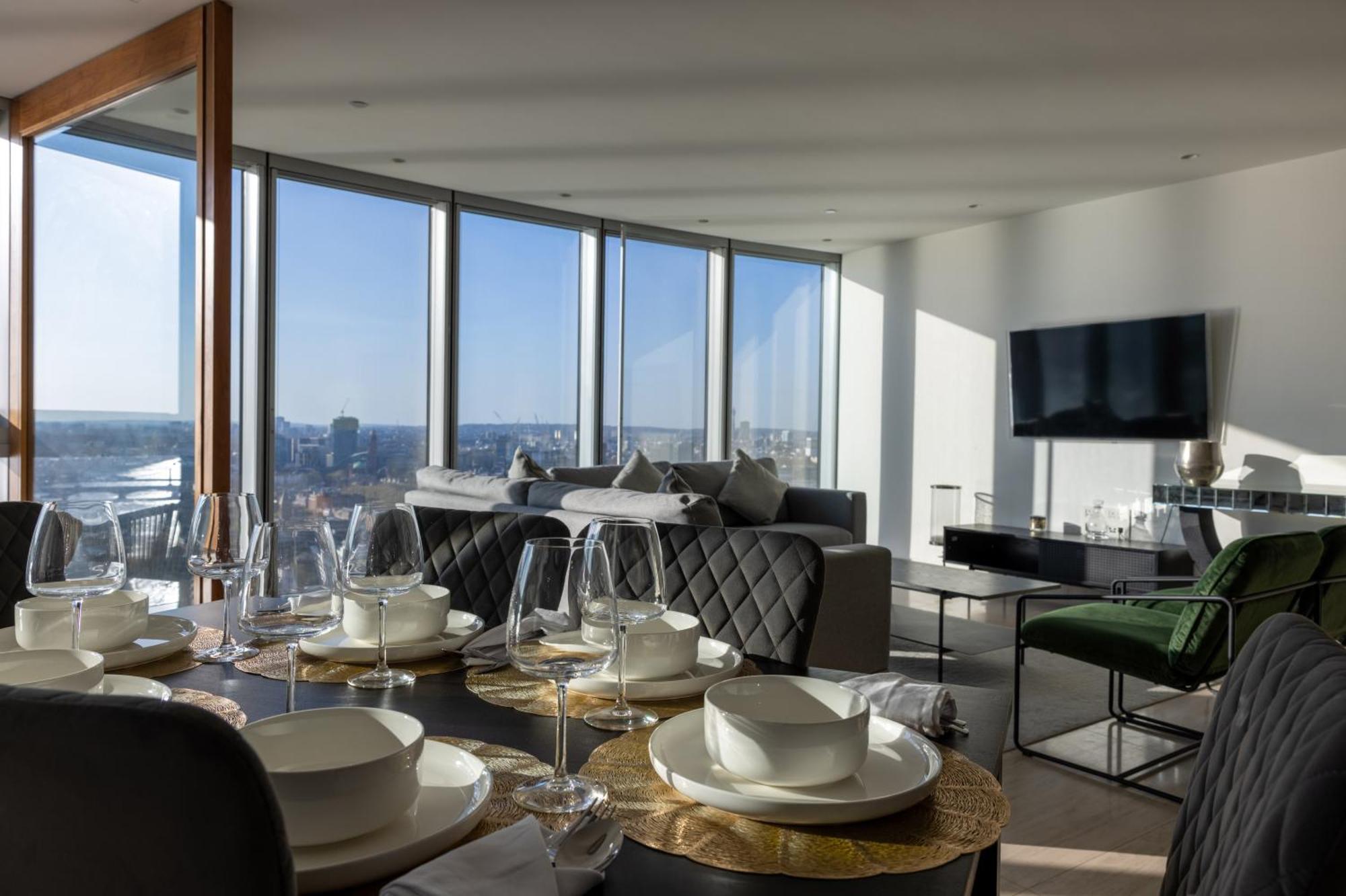 Appartement Skyline Views Luxury 3 Bedroom Free Parking
