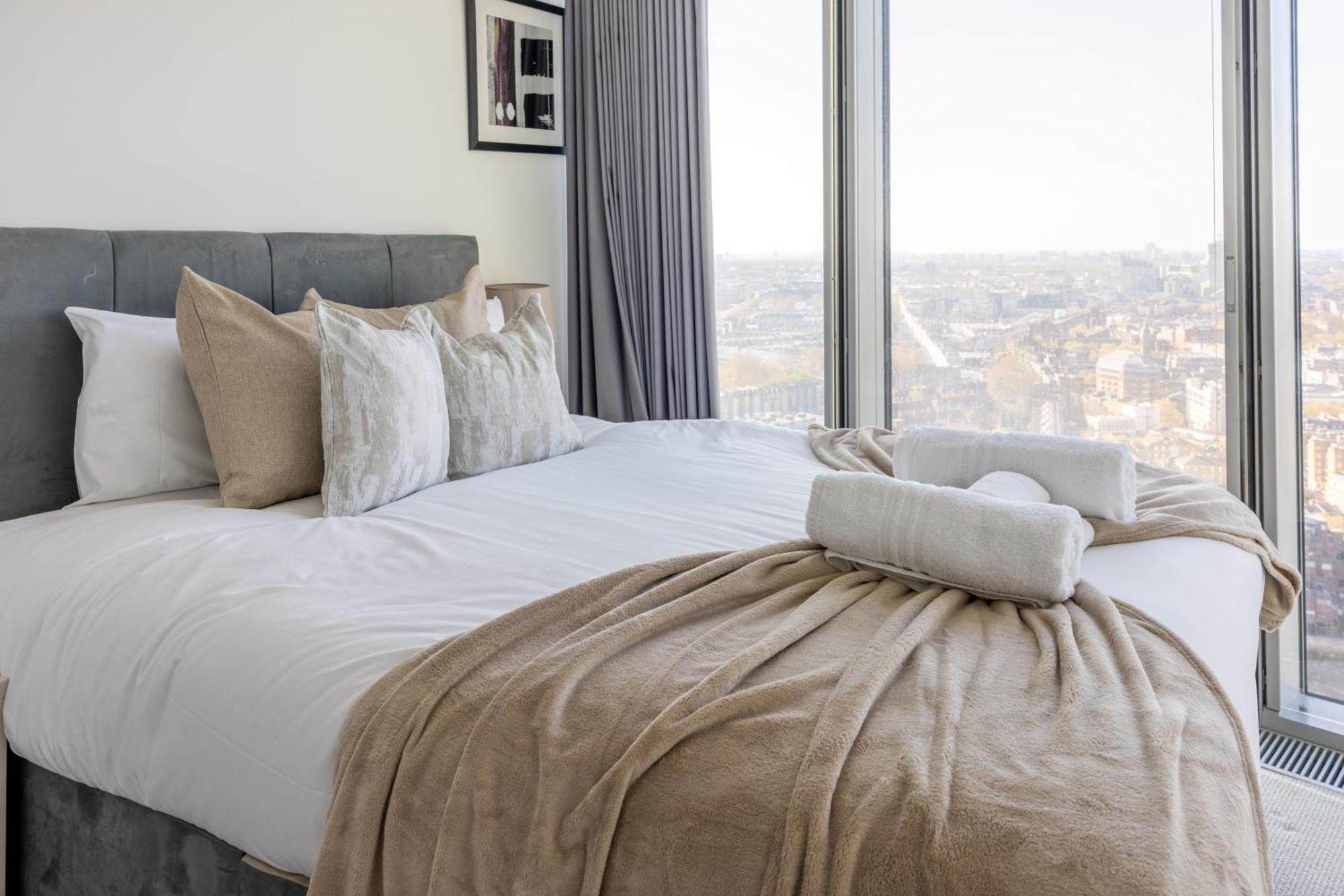 Appartement Skyline Views Luxury 3 Bedroom Free Parking Londres