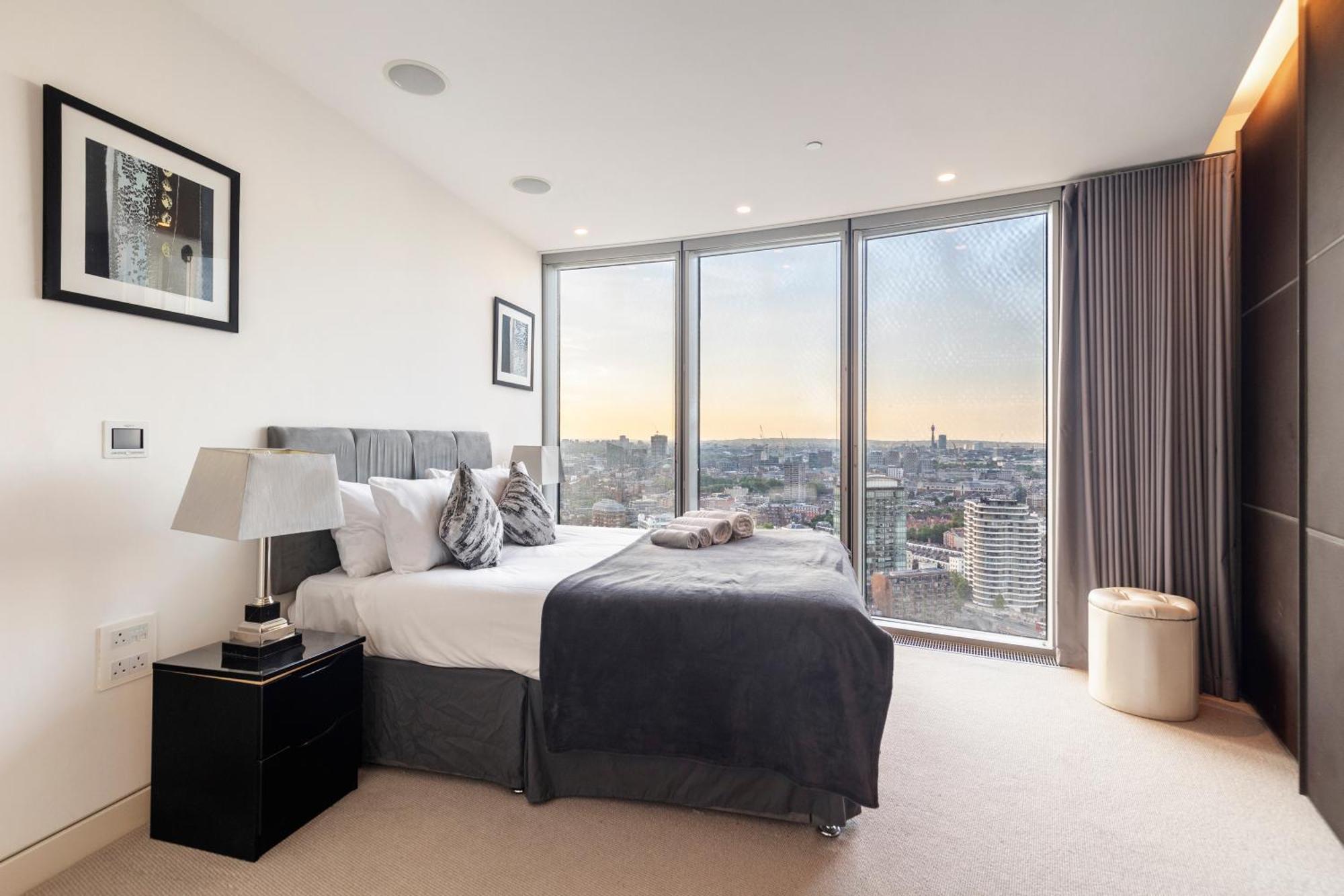Apartamento Skyline Views Luxury 3 Bedroom Free Parking *